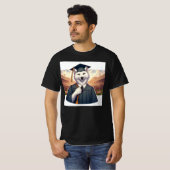 卒業するオオカミ Tシャツ (正面フル)