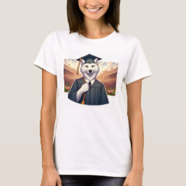 卒業するオオカミ Tシャツ