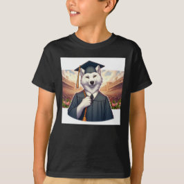 卒業するオオカミ Tシャツ