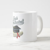 卒業だ！ ジャンボコーヒーマグカップ (正面右)