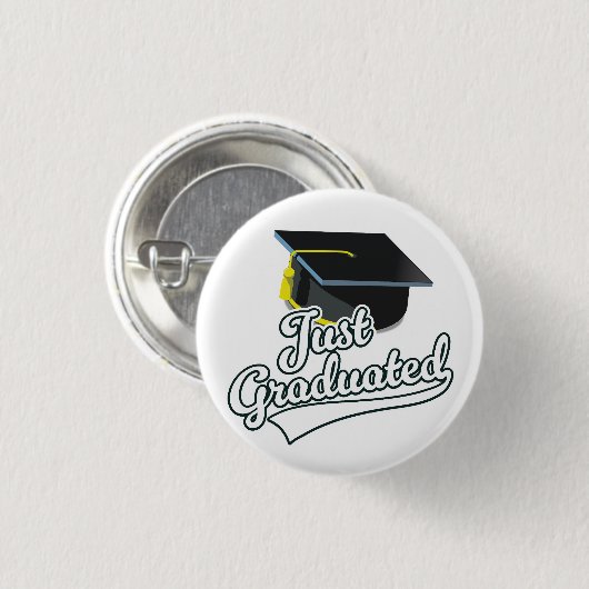 卒業だ！ 缶バッジ (正面&裏面)