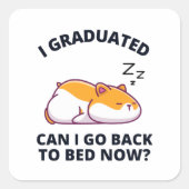 卒業できたベッドに戻る今すぐスクエアスティック スクエアシール (正面)