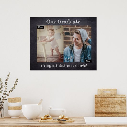 卒業と今のパーティー ポスター (キッチン)