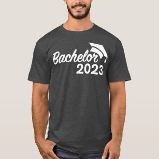 卒業と卒業生のための2023年学士 Tシャツ