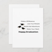 卒業と同時に大きな違いを生む シーズンカード (正面/裏面)