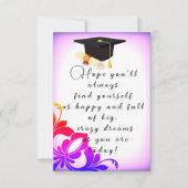 卒業と希望 カード (正面)