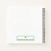 卒業に向けた知恵の言葉 ノートブック (裏面)