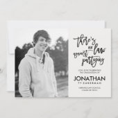 卒業に対する法律なし招待状 招待状 (正面)