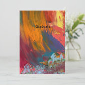 卒業のお知らせです 案内状 (スタンド正面)