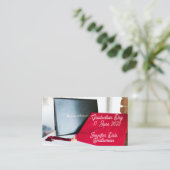 卒業のお知らせエンクロージャカード – 2 x 3.5 エンクロージャーカード (スタンド正面)