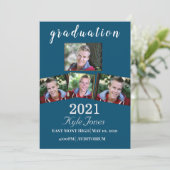 卒業のお知らせ 招待状 (スタンド正面)