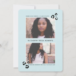 卒業のお知らせ 招待状