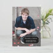 卒業のお知らせ 案内状 (スタンド正面)