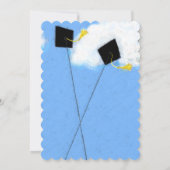 卒業のお知らせ 案内状 (裏面)