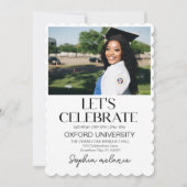 卒業のお知らせ, 2025年卒業生 卒業式のお知らせ 招待状 (正面)