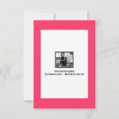 卒業のお知らせ(Patti) 招待状 (裏面)