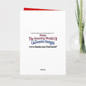 卒業のお祝い カード (裏面)