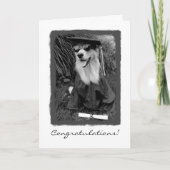 卒業のお祝い カード (正面)