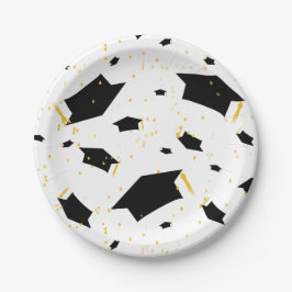卒業のお祝い-紙皿 ペーパープレート