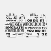 卒業のお願いボックス フェイバーボックス (折り畳みなし)