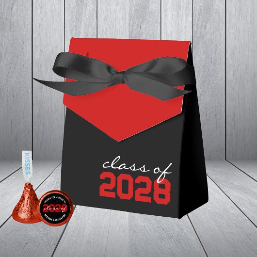 卒業のお願いボックス(黒と赤) フェイバーボックス