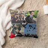 卒業のインスタグラム写真コラージュ記念日 クッション (ブランケット)