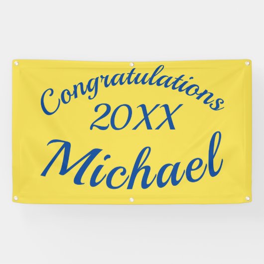 卒業のオープンハウスのパーティー 横断幕 (横)