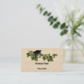 卒業のキヅタの名刺 コーリングカード (スタンド正面)