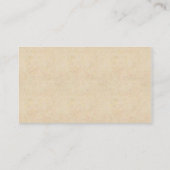 卒業のキヅタの名刺 コーリングカード (裏面)