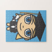 卒業のキャラクターのパズルかジグソーパズル ジグソーパズル (横)