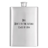 卒業のギフトのフラスコ フラスク (正面)