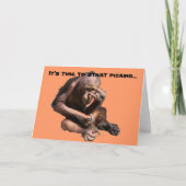 卒業のクラスのユーモア カード (正面)