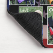 卒業のコラージュのマウスパッド マウスパッド (コーナー)