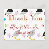 卒業のスターさんありがとう ポストカード (正面)