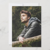 卒業のパーティの招待状|クラフトの写真 招待状 (裏面)