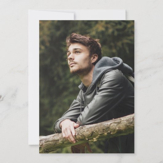 卒業のパーティの招待状|クラフトの写真 招待状 (裏面)