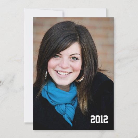 卒業のパーティの招待状 招待状 (正面)