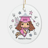 卒業のプリンセスのオーナメント セラミックオーナメント (左)
