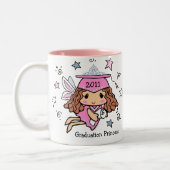 卒業のプリンセスのマグ ツートーンマグカップ (左)