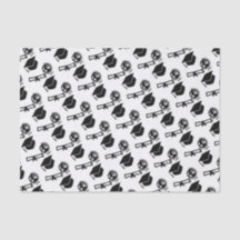 卒業のモダンなアイコン白黒ふさの帽子