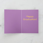 卒業のモルモットカード カード (内部)