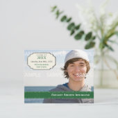 卒業のリボンの招待状 招待状 (スタンド正面)