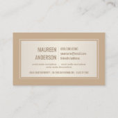 卒業の写真の名刺の手書きの原稿 コーリングカード (裏面)