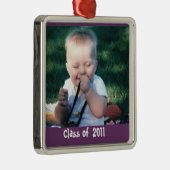 卒業の写真の記念品 メタルオーナメント (右)