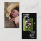 卒業の写真カード コーリングカード (正面/裏面)