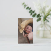 卒業の写真カード コーリングカード (スタンド正面)