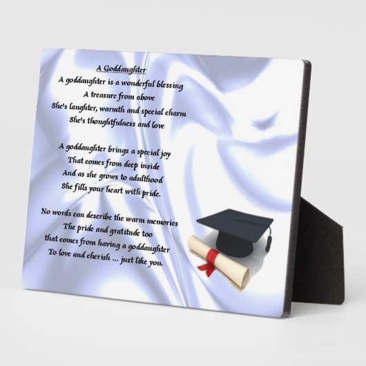 卒業の名人の額 フォトプラーク (側面)