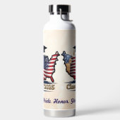 「卒業の夢が叶った」 ウォーターボトル (左面)