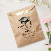 卒業の好意バッグ、甘い終わり新しい始まり フェイバーバッグ (封をした状態)