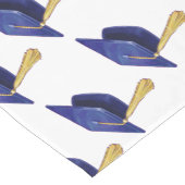 卒業の帽子 ショートテーブルランナー (コーナー)